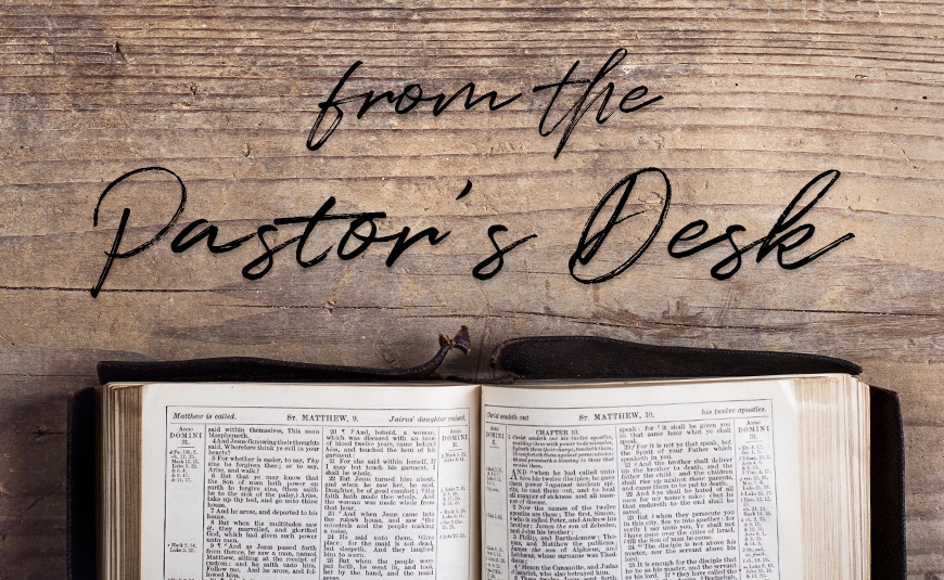 April 2023 - From The Pastor