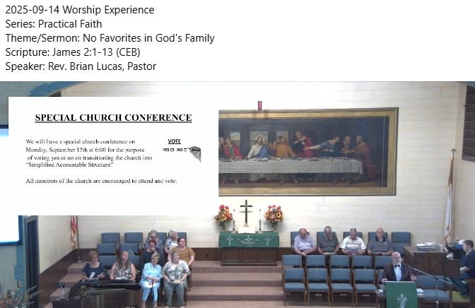 No Favorites in God's Family